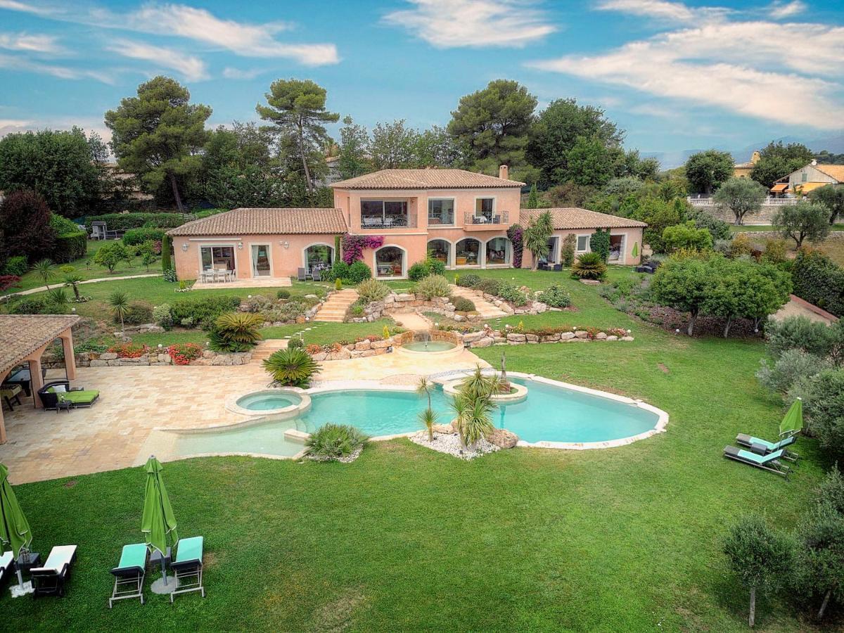 "Au Havre De Paix" 5 Etoiles Prestige Jacuzzi, Hammam, Sauna, Piscine Chauffee Mougins Cannes Grasse エクステリア 写真